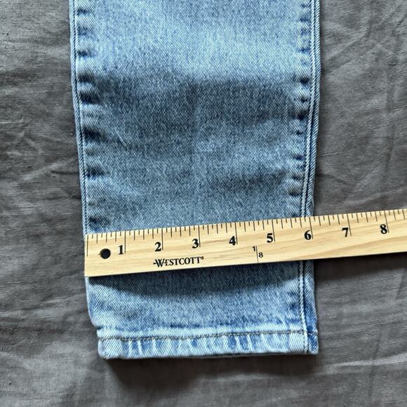 Levis 501 Jeans Womens Skinny Light Wash High Rise 30x27 Big E - Picture 5 of 10